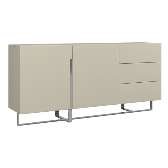 Komoda HUDSON H01 Szary/Biały