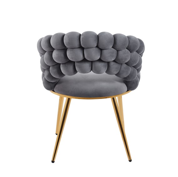 Krzesło Velvet K20-FX (G) Szary