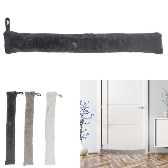 Wałek pod Drzwi Przeciw Przeciągą Czarny