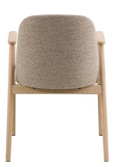 Krzesło LEO Dąb/Beżowy Monza 60