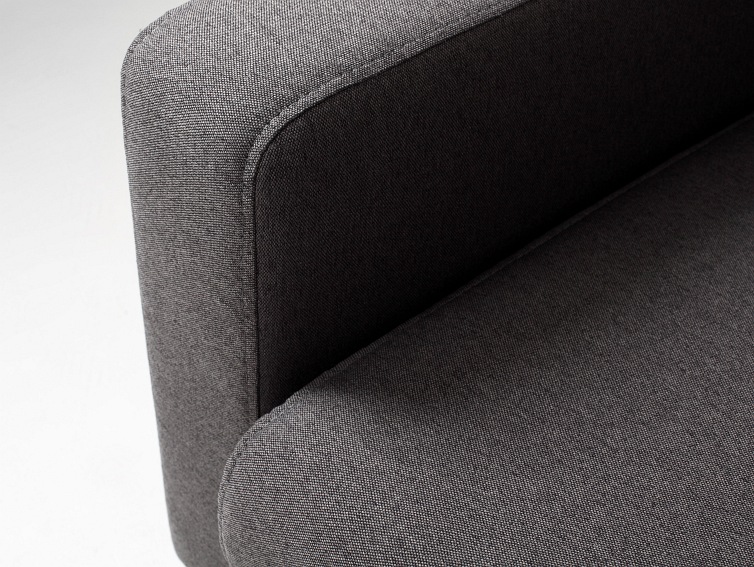 Sofa Rozkładana 3 os. Scandic 215x82x90 Karbon/Naturalny