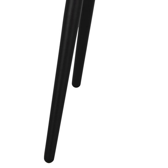 Stół WICKLOW 140x80cm Biały/Czarny