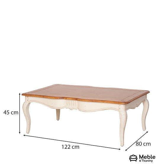 Ława Verona 884 80x122x45 Beżowy