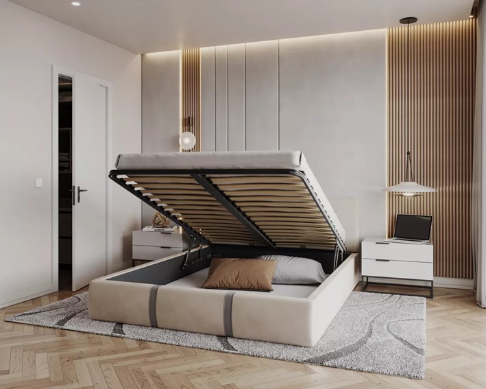 Łóżko Tapicerowane FUSION 140x200