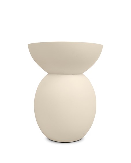 Stolik ARENE Fi38,5cm Beżowy