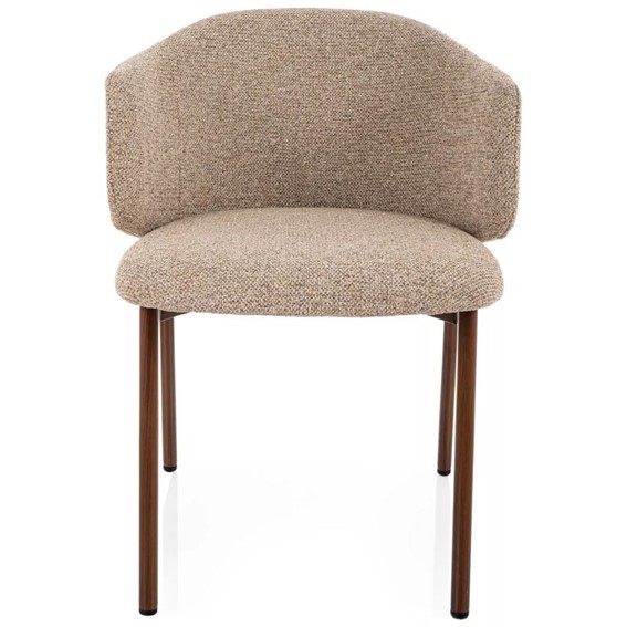 Krzesło OSAKA D Beż/Orzech