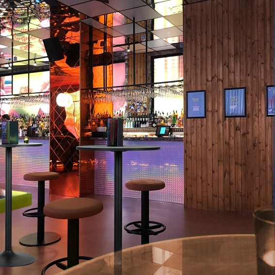 Stół Barowy HVAR Czarny