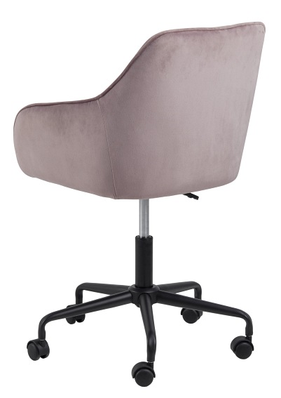 Fotel Biurowy BROOKE VIC Różowy