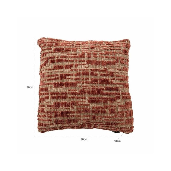 Poduszka Dekoracyjna ELIN 50x50 Brązowy