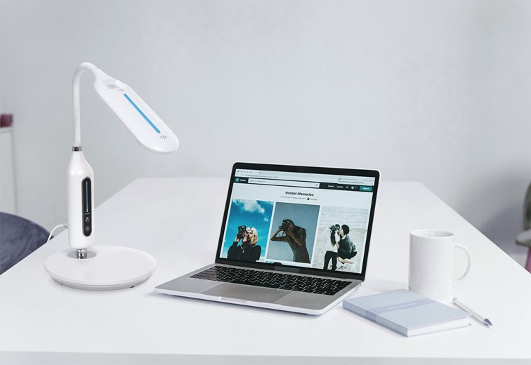 Lampa Biurkowa MIDA K-BL1072 Biały