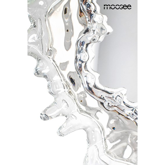 Lampa Ścienna SPLASH M Srebrny/Transparentny