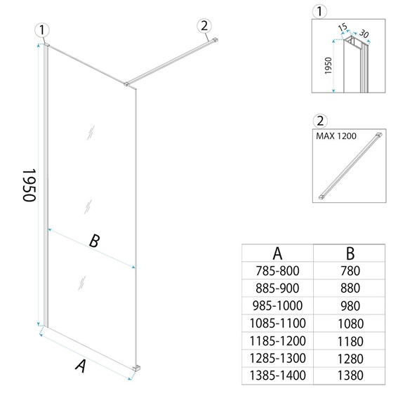 Zestaw Montażowy FLEXI Czarny