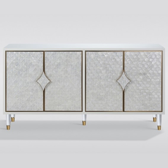 Komoda STILIG ST200 Biały/Złoty