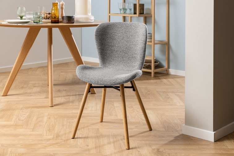 Krzesło BATILDA Monza Grey 120 Szary