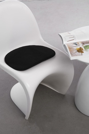 Poduszka na Krzesło Balance 40x35x1 Czarna