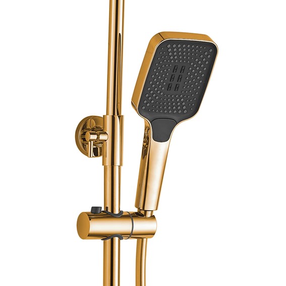 Zestaw Natryskowy HELIX Złoty