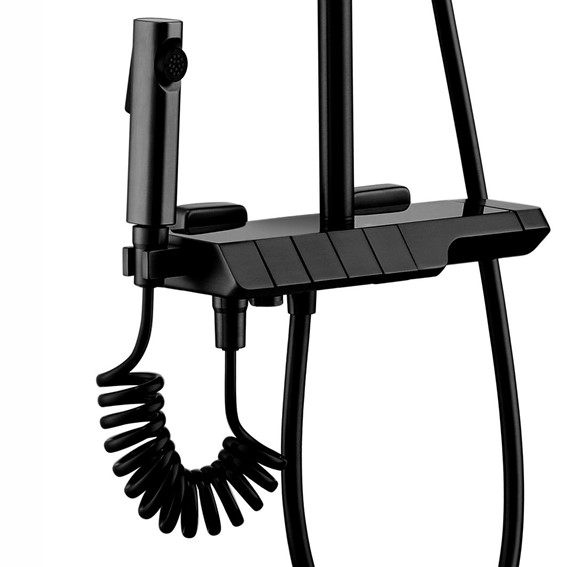 Zestaw Natryskowy ROB z Termostatem Czarny