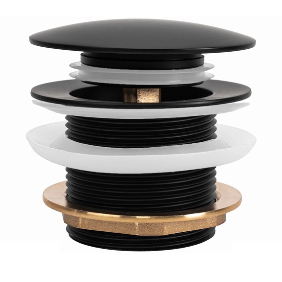 Korek Do Wanny Uniwersalny Czarny