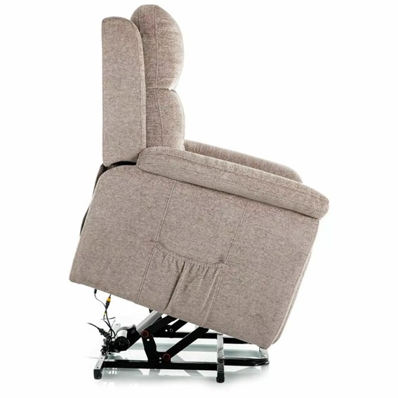 Fotel Rozkładany MORGAN RAVEN Ciemny Beż