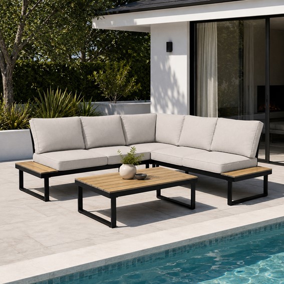 Zestaw Ogrodowy SORRENTO Pro 5-Osobowy Taupe