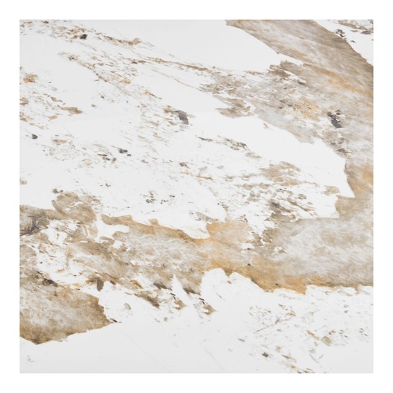 Stół Okrągły ATHENS fi140 Biały/Brązowy