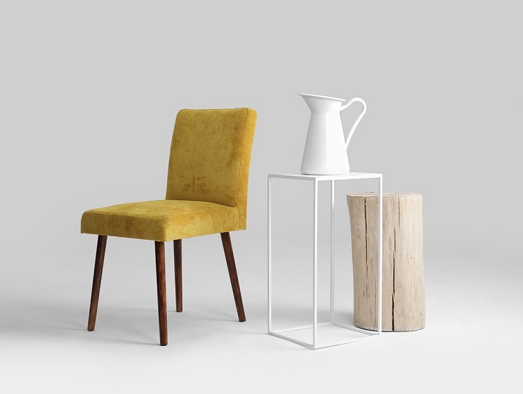 Stolik TENSIO METAL 30 Biały