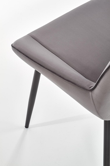 Krzesło K404 Czarny/Popielaty