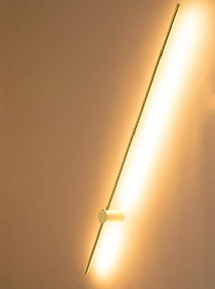 Lampa Ścienna OMBRE 120 Złoty