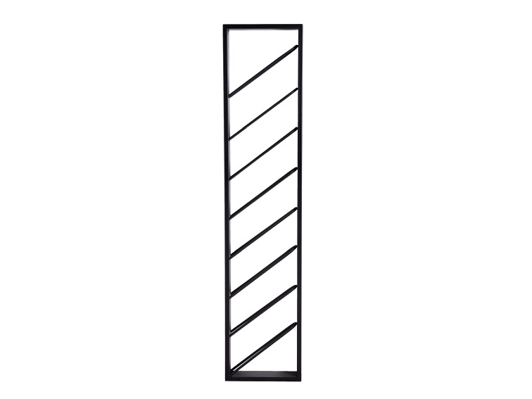 Regał na Wino Porto 35x10x160 Czarny