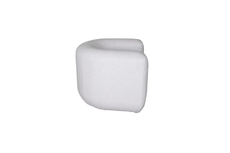 Fotel NUA N88-100-1 Jasnoszary