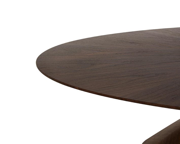 Stół UFO 240x100cm Orzech/Naturalny