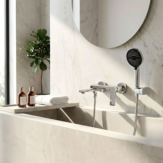 Bateria Wannowa PRIME Chrom