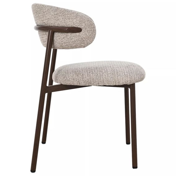 Krzesło ELTON II Beż/Orzech