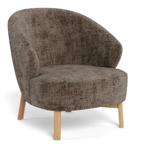 Fotel Wypoczynkowy DARLENE Brązowy