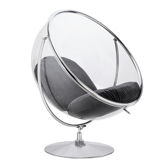 Fotel BUBBLE STAND 2 Poduszka Szara