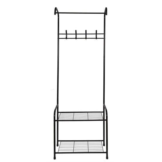 Stojak/Wieszak do Przedpokoju 30x61x170 Czarny