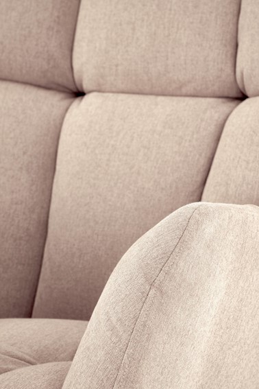 Fotel Bujany VASCO Beżowy