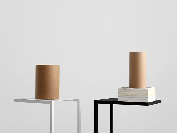 Stolik LUPE METAL 30 Biały