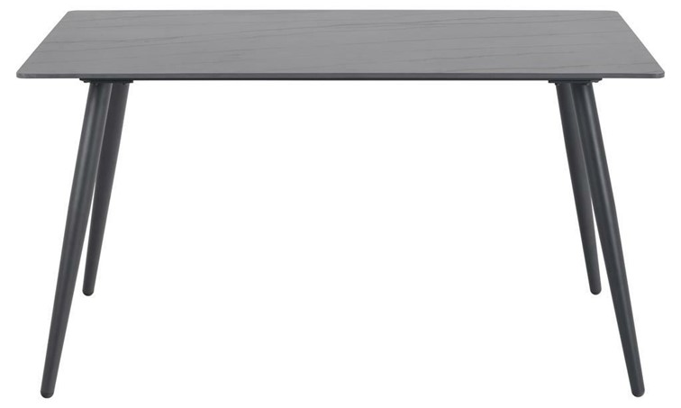 Stół WICKLOW 140x80cm Czarny
