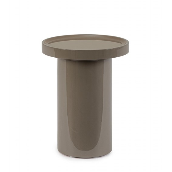 Stolik Kawowy OTILIA Fi40cm Brązowy