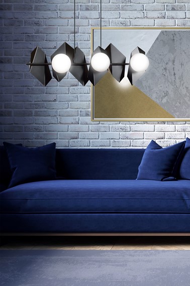 Lampa Wisząca DRIFTON 6 Czarny