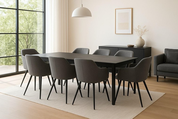 Krzesło MOLTO Szary Ciemny