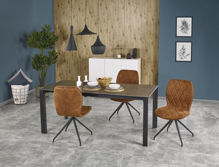 Stół Rozkładany HORIZON (180-120)x85 Popiel