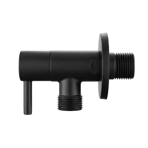 Zawór Kątowy 01 1/2" x 3/8" Czarny