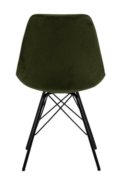 Krzesło ERIS Sztruks Zielony