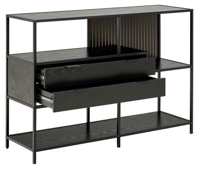 Regał SEAFORD V Czarny