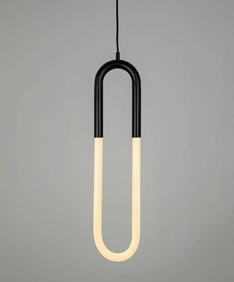 Lampa Wisząca PUZO S Czarny