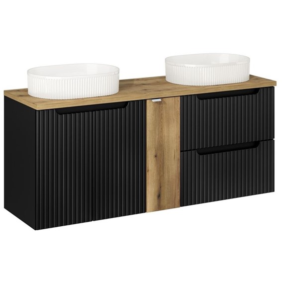 Zestaw Meblowy BEYOND 140cm Czarny Mat