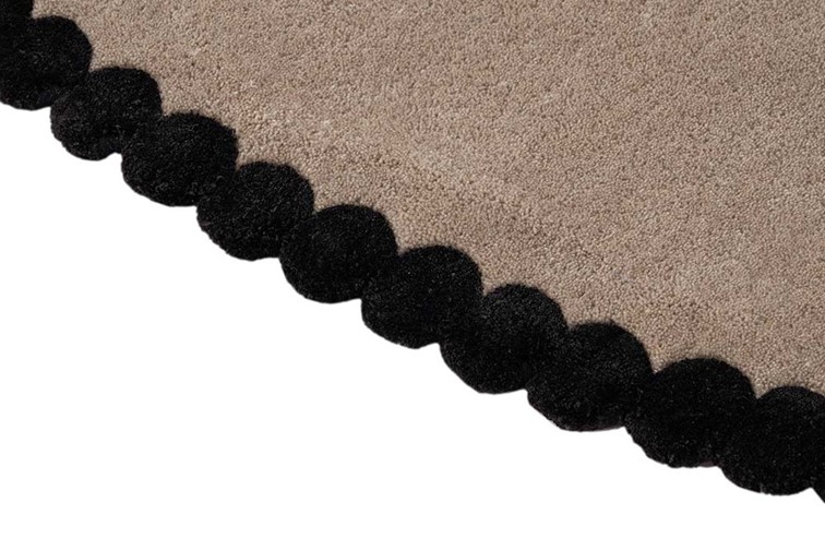 Dywan LAILA Beige Black Round 5010 250x250 cm