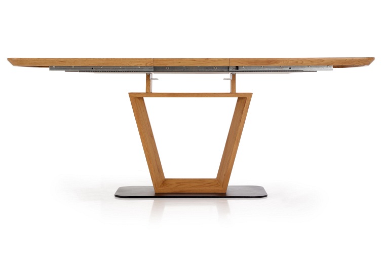 Stół Rozkładany BLACKY (220-160)x90 Dąb Złoty